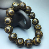 Tibetan Agate Dragon Bracelet for Men and Women