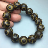 Tibetan Agate Dragon Bracelet for Men and Women