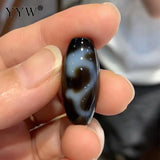 Tibetan Agates Dzi Beads Ruyi/Heaven And Earth/Nectar 12x25mm