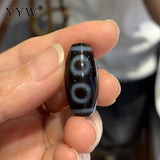 Tibetan Agates Dzi Beads Ruyi/Heaven And Earth/Nectar 12x25mm