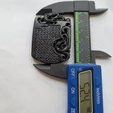Tibetan Jade Medicine King Green Jade Dragon Pendant