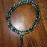Tibetan Jade Medicine King Stone 108 Bracelet Men Women All-match Jewelry