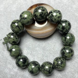 Tibetan Jade Medicine King Stone Bracelet Men's Magnetic Health Care Jewelry