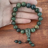 Tibetan Jade Stone Bracelet Men's Women's Ethnic Bracelet Jewelry