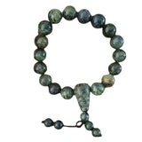 Tibetan Jade Stone Bracelet Men's Women's Ethnic Bracelet Jewelry