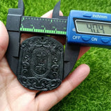 Tibetan Jade Medicine King Stone Pendant