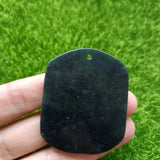 Tibetan Jade Medicine King Stone Pendant