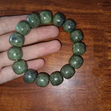 Natural Tibetan Jade Medicine King Stone Hand String Bracelet