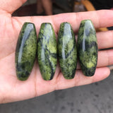 Tibetan Jade Medicine King Stone Pearl Pendant Meteorite
