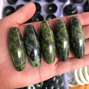 Tibetan Jade Medicine King Stone Pearl Pendant Meteorite