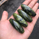 Tibetan Jade Medicine King Stone Pearl Pendant Meteorite