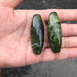 Tibetan Jade Medicine King Stone Pearl Pendant Meteorite