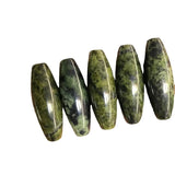 Tibetan Jade Medicine King Stone Pearl Pendant Meteorite