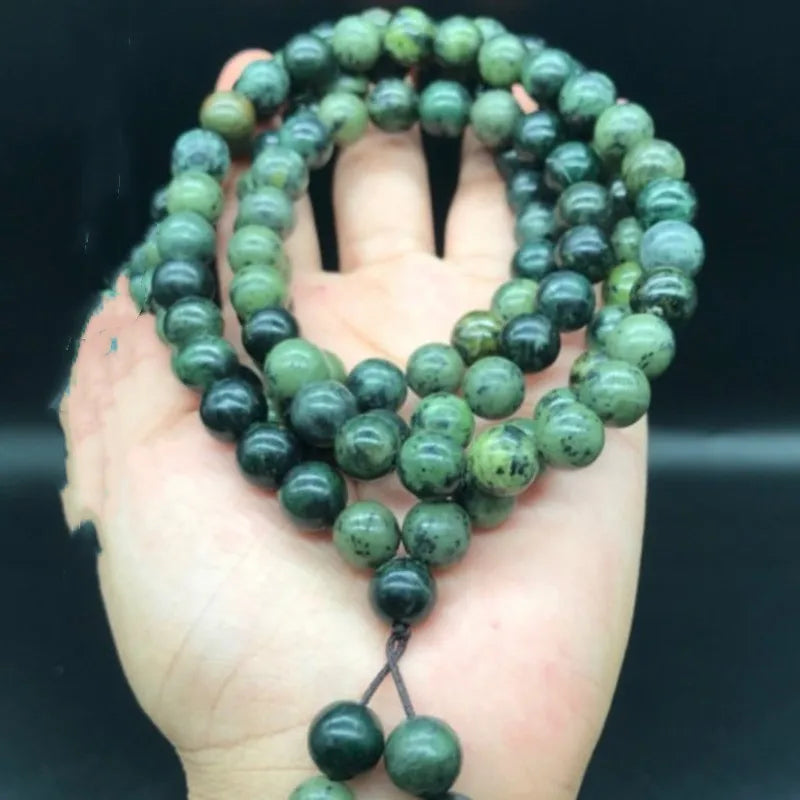 Tibetan Jade Medicine King Beads Bracelet for Health Care