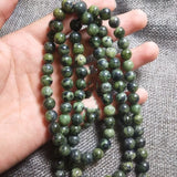 Tibetan Jade Medicine Wang Shi 108 Beads Bracelet