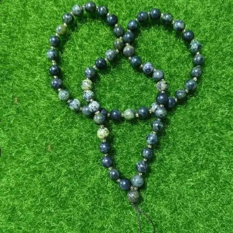 Natural Tibetan Jade Medicine Wang Shi Multi-circle Bracelet