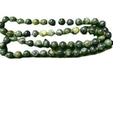Natural Tibetan Jade Medicine Wang Shi Multi-circle Bracelet