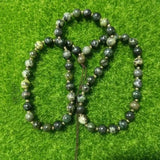 Natural Tibetan Jade Medicine Wang Shi Multi-circle Bracelet