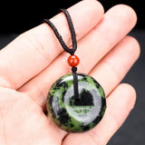 Tibetan Jade Medicine Buckle Pendant Magnetic Health Care