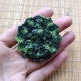 Tibetan Jade Medicine Wang Shishan Guanyin Pendant Strong Magnetic Health Care