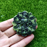 Tibetan Jade Medicine Wang Shishan Guanyin Pendant Strong Magnetic Health Care