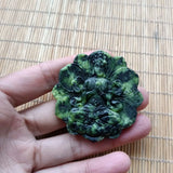 Tibetan Jade Medicine Wang Shishan Guanyin Pendant Strong Magnetic Health Care