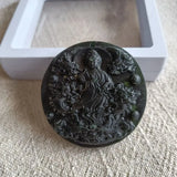 Tibetan Jade Yulong Guanyin Pendant Men's National Wind Joker Jewelry