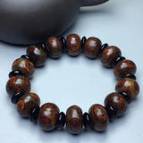 Tibetan Old Agate Abacus Bracelet Dragon Beads Men Women Bracelet
