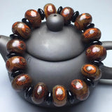 Tibetan Old Agate Abacus Bracelet Dragon Beads Men Women Bracelet