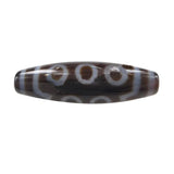 Tibetan Stone Dzi Beads Ten Eyes & Two Tone Bracelet DIY Jewelry