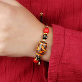 Tibetan MaNao Buddha Beads Bracelet - Men's National Wind Bracelet