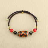 Tibetan MaNao Buddha Beads Bracelet - Men's National Wind Bracelet
