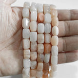Tiger Eye Jades Quartz Stone Bead Rectangle Spacer Beads 8x12mm