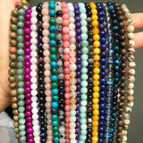 Tiger Eye Moonstone Jade Beads for Jewelry Making 15''
