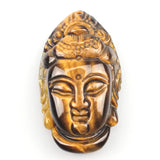 Tiger Eye Buddha Pendant for Women