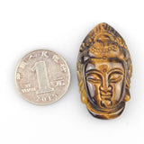 Tiger Eye Buddha Pendant for Women