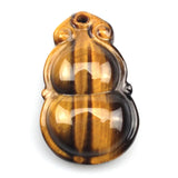 Natural Tiger Eye Pendant Carved Gourd Pendant For Women