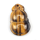 Natural Tiger Eye Pendant Carved Gourd Pendant For Women