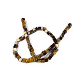 Tiger Eye Agater Malachite Aventurine Square Beads for DIY Jewelry