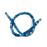 Tiger Eye Agater Malachite Aventurine Square Beads for DIY Jewelry
