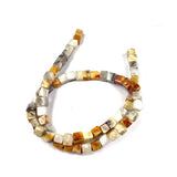 Tiger Eye Agater Malachite Aventurine Square Beads for DIY Jewelry