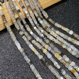 Tiger Eye Agater Malachite Aventurine Square Beads for DIY Jewelry