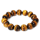 Tiger's Eye Stone Beaded Bracelet Couple Gift