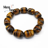 Tiger's Eye Stone Buddha Bead Bracelet Charms Fine Jewelry