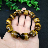 Tiger's Eye Stone Buddha Bead Bracelet Charms Fine Jewelry