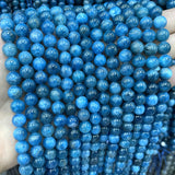 Natural Apatite Round Spacer Beads 4/6/8/10MM Strand