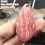 Top Red Rhodochrosite Pendant Necklace Argentina Luck Crystal Beauty Stone