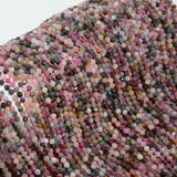 Round Tourmaline Faceted Beads 3.2mm