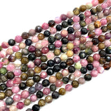 6mm Tourmaline Beads for DIY Jewelry Making