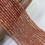 Tourmalines Rubys Beads Faceted 2.5~3 x 3.5~4mm Rondelle Small Crystal